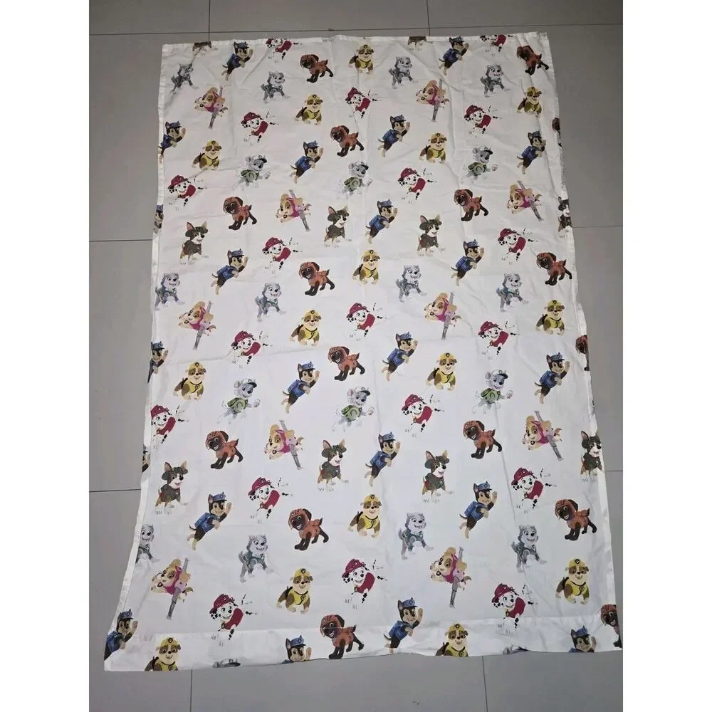 Pottery Barn Kids Paw Patrol TODDLER / Flatt Sheet & Pillowcase Crib Organic